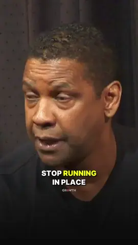 Are you moving forward or just running in place? Speaker: Denzel Washington #trueprogress #shareyourgift #motivation