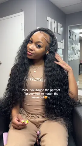 Love a good FLIPOVER sew-in ! Using 4 deepwave bundles of 30 inch🔥 #flipoverquickweave #flipoversewin #sewin #deepwave #sleek #columbiaschairstylist #southcarolinahairstylist #hairstyle 