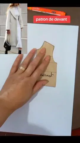 patron de devant de manteau #germany #pattern #tasarım #brazil🇧🇷 #paris #usa_tiktok #paris #video #model #sew #sewing #patron #modelisme #couture #viral_video #pattern @selvi🖍sewing👗_b 