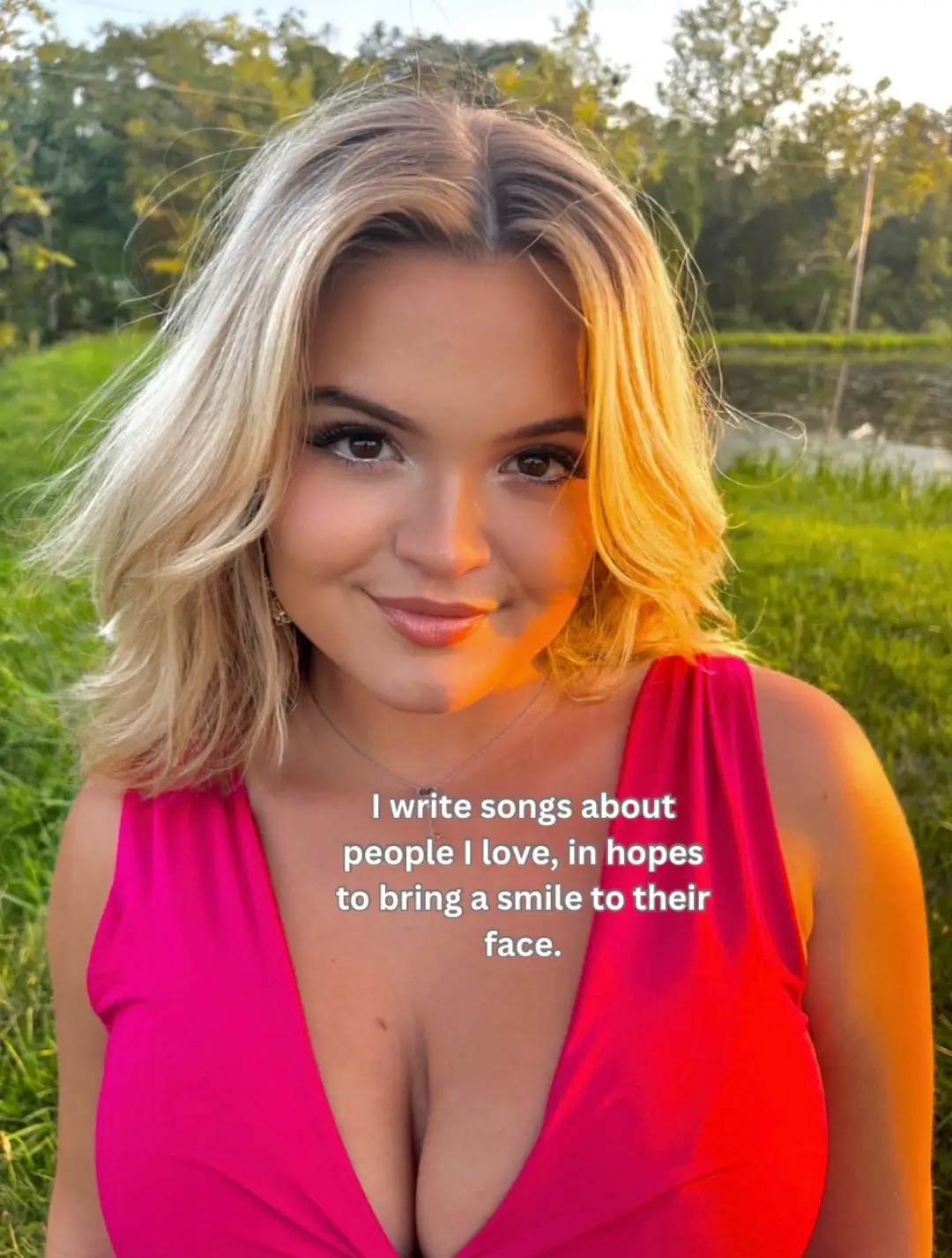 Ahhhh yes. A song plug! 