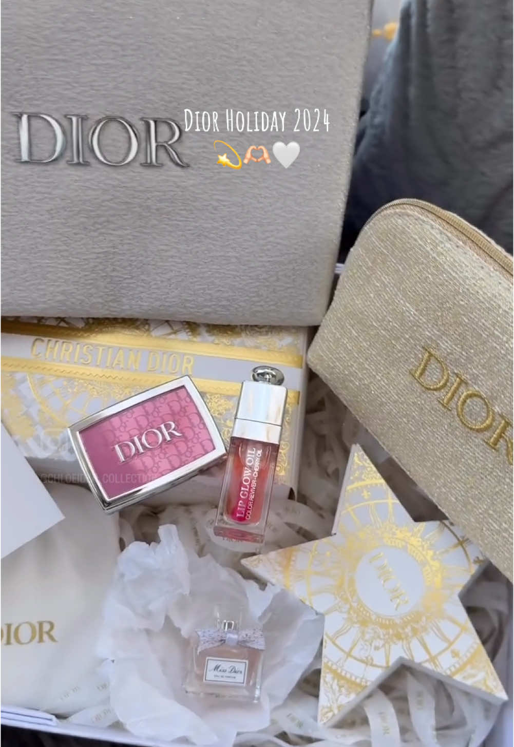 Beautiful Dior Holiday 2024💫 #diorbeauty #diormakeup #diorbeautylovers #diorholiday2024 #luxurybeauty #holidaymakeup #happyholidy #holidaygifts 