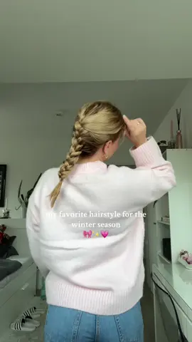 love this 🫶🏼 #winterseason #hairstyle #braidedhair #foryou