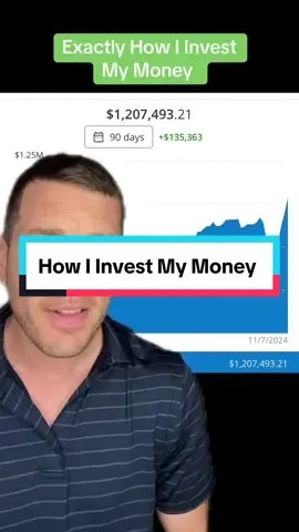 How I Invest My Money #stocks #investing #fintok#greenscreen 