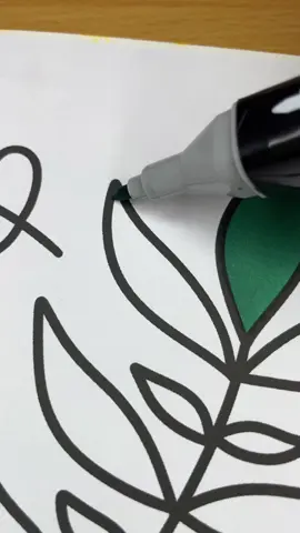 satisfying ASMR coloring 🌱💚💛 #asmrsound #asmrtriggers #asmr_tingles #asmrcoloring #satisfyingsounds #satisfyingvideos #coloringtutorial 