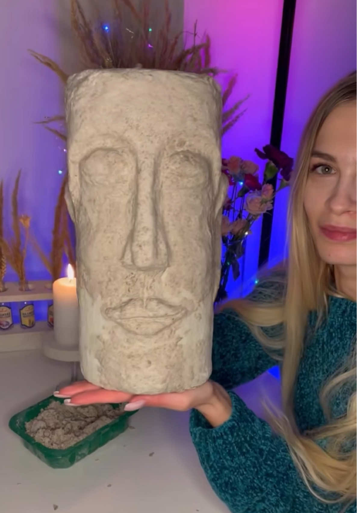 DIY papier-mâché vase🗿 🔥Song: Dreamin' (2005 Version) by Aerial 2012 🔥 #papercrafts #papiermache #diycrafts #tutorial #diylovers #craftidea #processvideo #diyproject #artprocess #DIY #homedecor 
