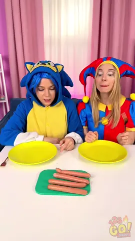 Master SAUSAGES stealer! 🌭🤣 #skills #funny #challenge 