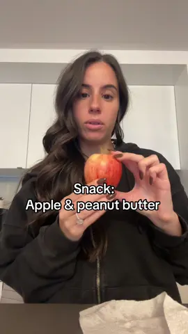 Definitely should’ve gone with a green apple! #apple #peanutbutter #snacks #healthylifestyle #donaldtrump #kamalaharris #debate #fyp #fory #foryourpages 