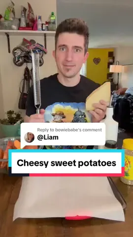 Replying to @bowiebabe @Emma Kula man I love sweet potatoes 😋 #Recipe #sweetpotato #healthyrecipes #EasyRecipe 
