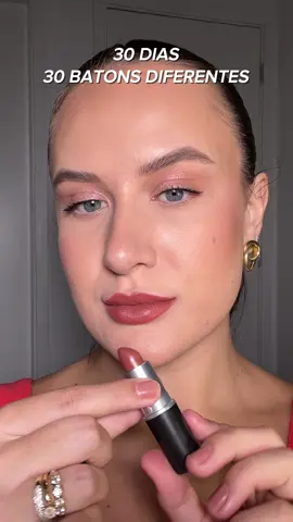 30 dias e 30 batons diferentes 💖 #batom #batommatte #lipstick #lips #makeup 