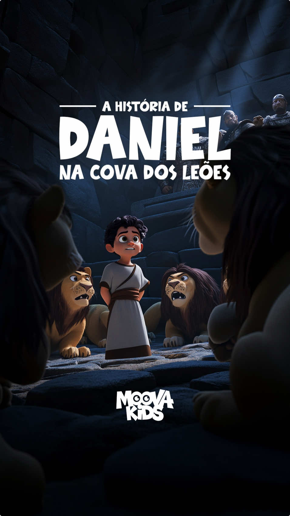 🦁 DANIEL NA COVA DOS LEÕES #fyp #videosinfantis #bibliaparacrianças #videokids #palavradedeus #ministérioinfantil #gospel #historinhasbiblicas #infantil 