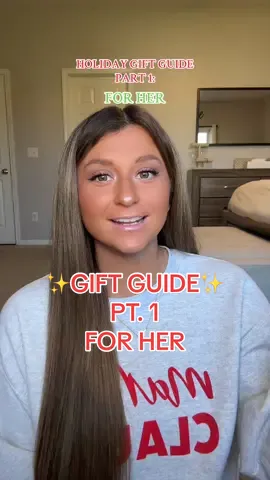 its TIIIIMMMEEEE!!!!🎄✨🎁 i love holiday gift guides so if you want to see more, comment below what you’re looking for! click the link in my bio and go to my storefront for all of these items! #holidaygiftguide #giftsforher #christmastiktok #giftguide #MomsofTikTok #fypmom #momtok #holidaycountdown 