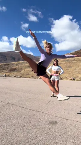 always in a better mood after the run😌 @Lizzie Ramey #runtok #marathonrunner #trailrunning #runningmotivation #runnershigh 