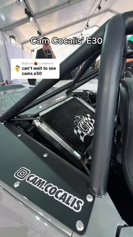 Replying to @🧱 Cam makes masterpieces #sema2024 #toyo #e30 #lsswap
