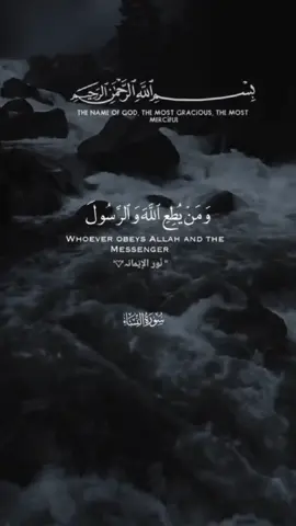 #قرآن_كريم #ومن_يطع_الله_والرسول_فأؤلئك _مع_الذين_أنعم_الله_عليهم#سورة_النساء #اللهم_صل_وسلم_على_نبينا_محمد #quran ##بلغوا_عنى_ولو_اية💚 