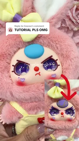 Replying to @Ceecee Tutorial for customizing the Baby Three Macaron Dora star eyes. Let me know if you have any questions below. Enjoy🥰 #DIY #customizedbabythree #tutorialvideo @Higher Maintenance @WeeStumpers 