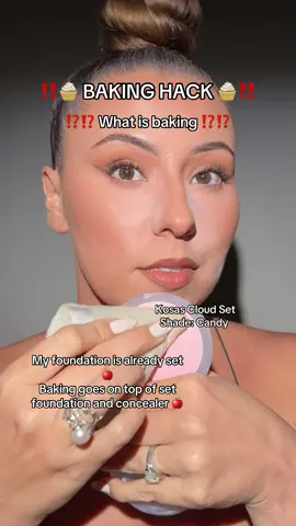 SAVE THIS for later 🍎✨ Baking doesn’t have to = dry and cakey ✨ #makeuptips #viralmakeup #makeuphacks 