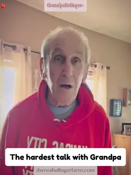 The hardest thing to tell Grandpa 🥺 #grandpa #dementia #caregiver #father #fatherandson #fyp #foryoupage 