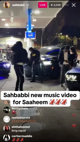 Sahbabbi records new music video for his new album “Saaheem” on IG LIVE 11/6/24 @SahBabii #sahbabii #saaheem #sahbabiisounds #sahbabiitypebeat #sahbabiiedit #newmusic #newvideo #music #unreleased #unreleasedmusic #musicvideo #newalbum #rapper #rap #blowthisup #blowup #makemefamous #makethisviral #gasstation #hellcat #hellcatcharger #hellcatchallenger #durango #hellcatdurango #dodgecharger #iglive #ig #instagram #instagramlive #fy #fyp #fypシ #fyppppppppppppppppppppppp #foryoupage #explorepage #explorepage✨ #album 
