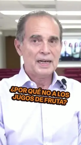 Esta es la razón por la cual el especialista Frank Suárez no recomienda los jugos de frutas.  #Frutas #Metabolismo #FrankSuarez