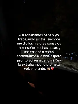 Lo extraño mi rey 👨🏻❤️‍🩹