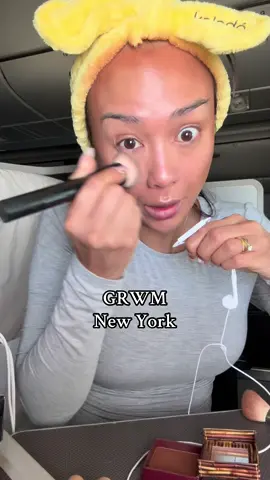 Its a quick trip but theres so much happening!! Cant wait to show you it all xx #grwm #newyork 