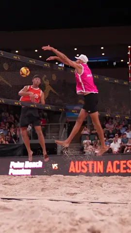 Wall of The Thin Beast #avpleague #beachvolleyball