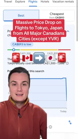 Canada wide flight sale to Japan!! I’d jump on these quickly as I don’t expect them to last long, especially for flights from the East. Try to get the long haul leg on ANA if you can, you can only book Air Canada flights as a short haul connector to catch an ANA or United long haul flight. #travel #travelhacks #traveltips #flightdeals #canada #canadian #japantravel #tokyotravel #greenscreenvideo #greenscreen 