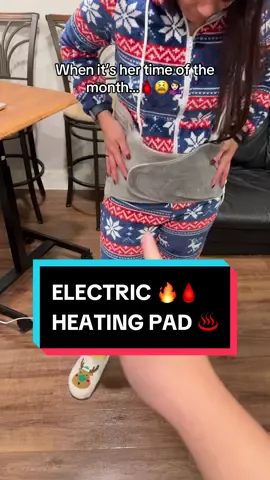 This electric waist warming pad has 9 heat levels and to 131 degrees! It heats up fast and has 4 timer settings. You can use it on your back, foot, hip, legs, knees, neck, shoulder, abdomen, or waist! There's a velcro belt closure. It's a great stocking stuffer too! ♨️😪🤕 #heatingpad #backpain #cramps #menstrualcycle #cramprelief #menstrualcramps #tiktokshopblackfriday #tiktokshopcybermonday #tiktokshopholidayhaul