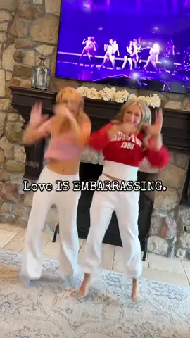love is embarrassing 😳 #oliviarodrigo @Alli Ingram @Alyssa 💖 ; : #fyp #fypシ #trending #concert #rocksquad #viral #besties #dance #friends #youtubers #youtube #squad #liveevent #concerts 