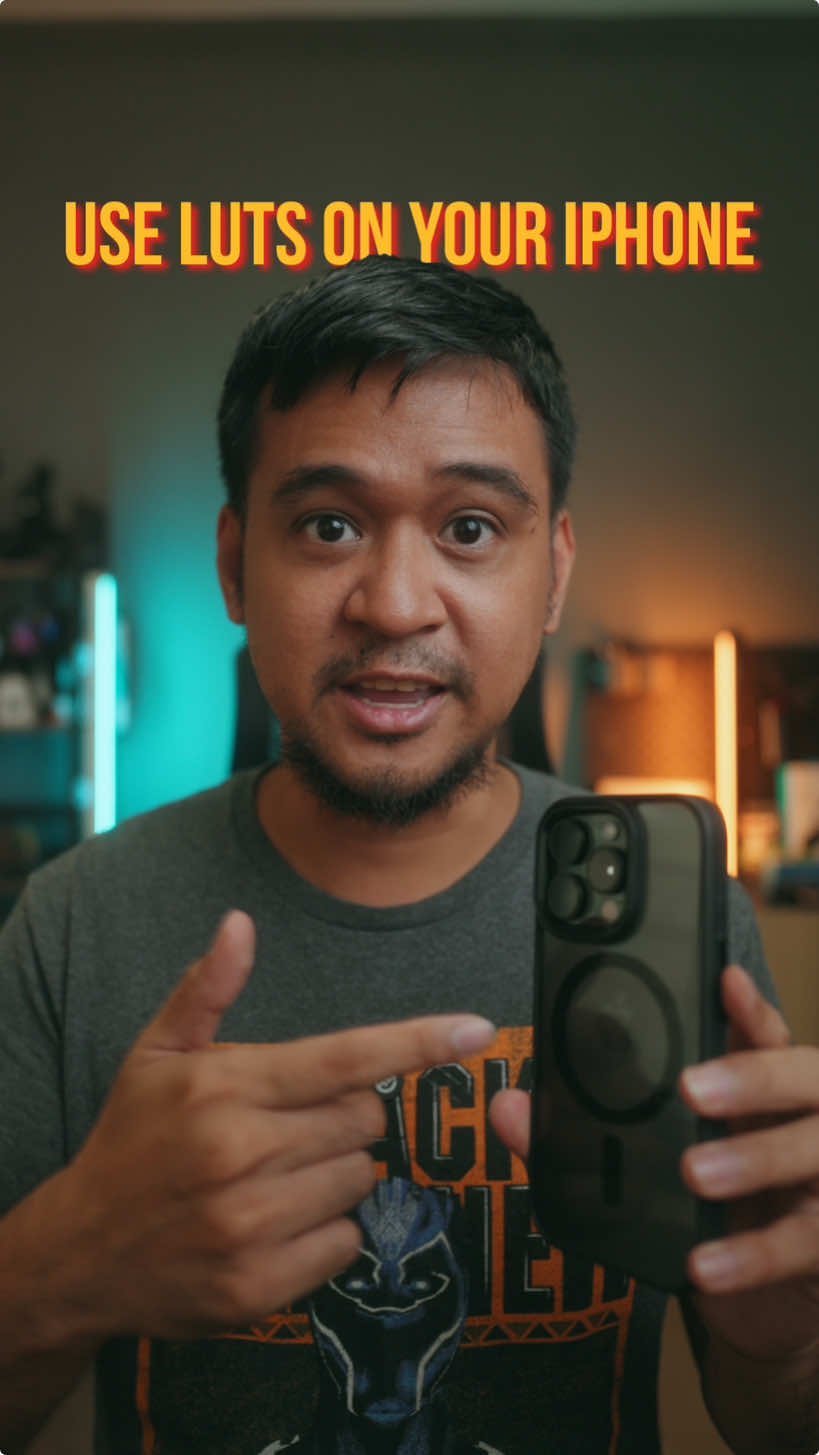 This is how you can use your custom LUTs while shooting in Apple LOG in your iPhone 15 Pro (Max) or 16 Pro (Max). #customluts #iphone16pro #iphone16promax #blackmagiccameraapp 