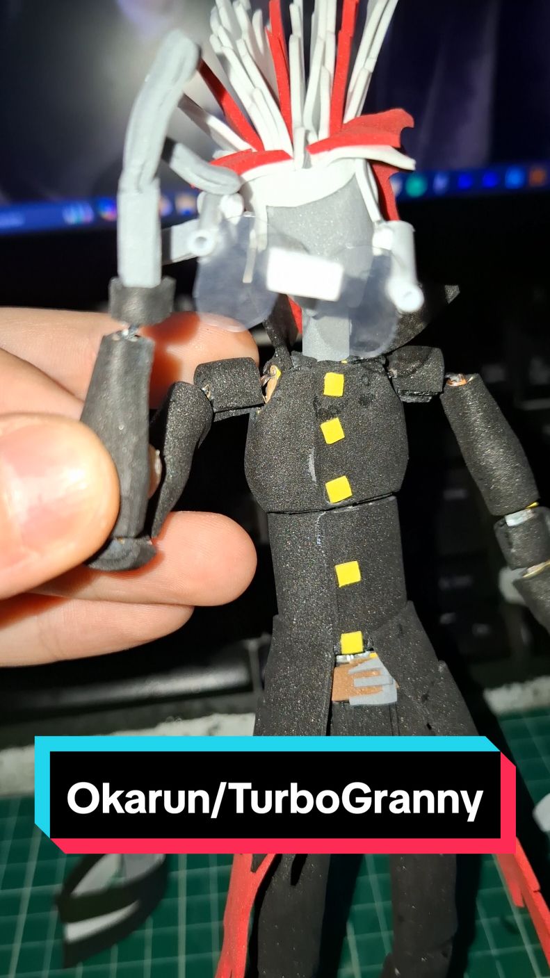 👵👵👵💨KEN TAKAKURA - OKARUN - VELHA TURBO👻👻👻 Segue a figura do Okarun feita durante nossas LIVES no TikTok. Qual a próxima personagem que vocês querem ver?!? #toy #toyart #actionfigure #anime #dandadan #netflix