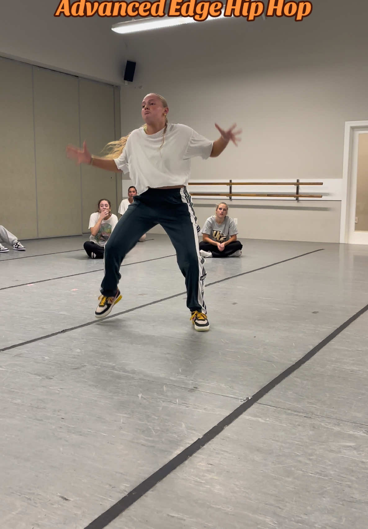 We absolutely love our Thursday Adv. Hip Hop Class w/ Mr. Brandon!! Check out this combo from todays class performed by @Emilee 🧡🍑 #dance #allstar #usaf #dancestudio #comp #hiphop #glorilla #fyp #blowthisuptiktok 