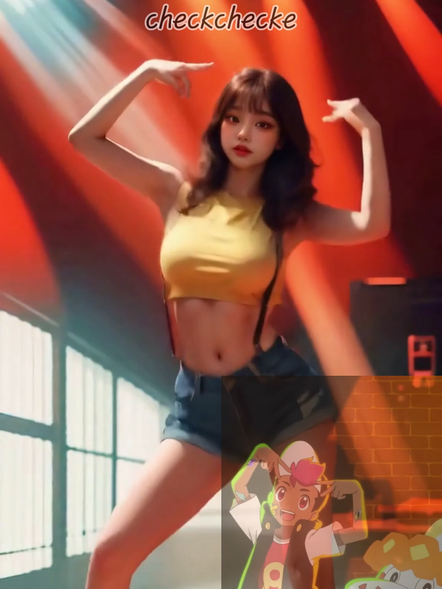 AI dance / 댄스  ポケットモンスター(포켓몬스터 / Pokémon) - ピッカーン！ #ポケットモンスター #포켓몬스터 #Pokémon #ピッカーン #dancechallenge #최신 #릴스