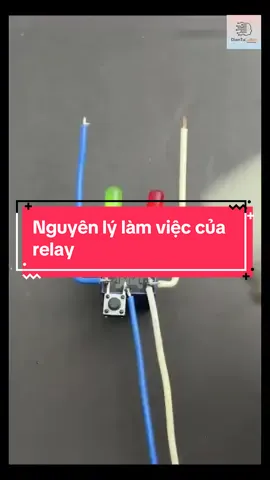 Ứng dụng nguyên lý làm việc của relay #dientu #linhkiendientu #dientucoban #xuhuong 