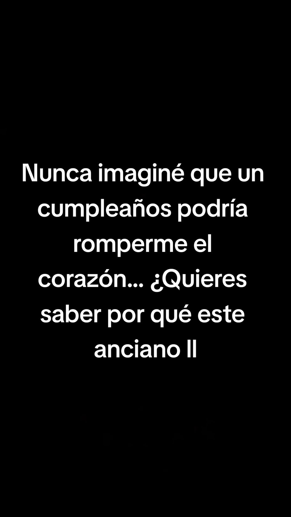 Nunca imaginé que un cumpleaños podría romperme el corazón... ¿Quieres saber por qué este anciano llora de esta manera? Mira hasta el final. #CelebrateLIVE #telenovelas #recuerdame 