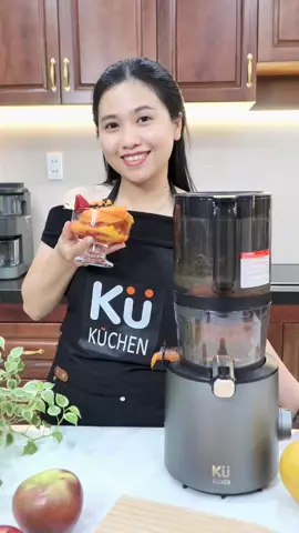 Ai kem hoa quả không? ai kem hoa quả nào! Có máy ép chậm Kuchen làm kem dễ không tưởng 🥰 #trending #Kuchen #Premiumornothing #anngon #lamkem #mayepcham 