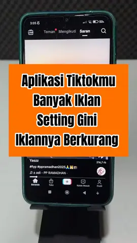 Cara mengatasi Tiktok banyak iklan | Blokir iklan di tiktok #tutorial #tips #tiktok  #tipsandtricks #trick