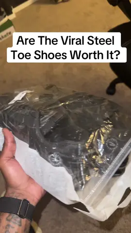 I tested them so you don’t have to💯 #shoes #steeltoeboots #steeltoe #safetyshoes #workshoes #steeltoeshoes 