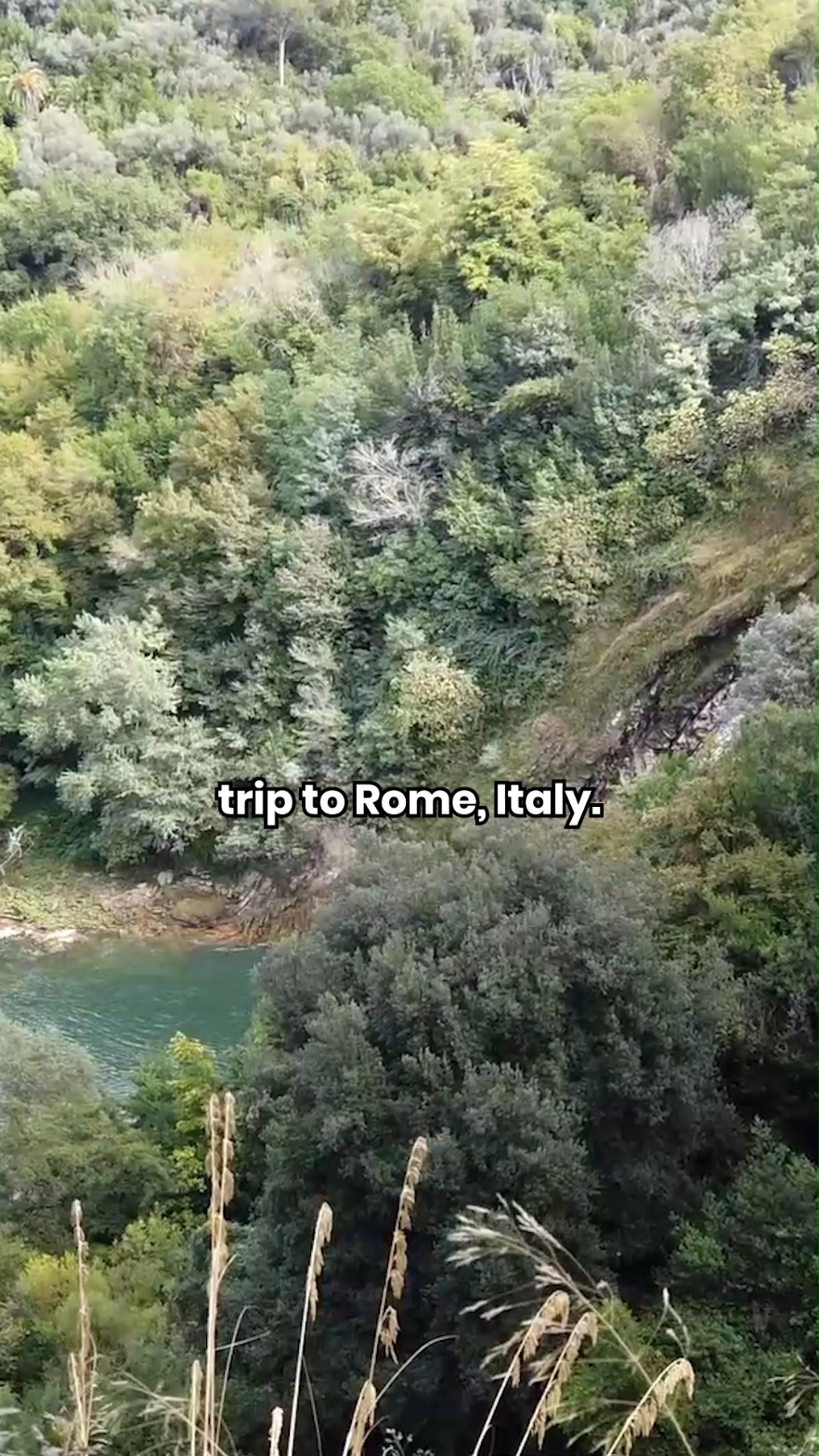 Welcome to Rome!🛬 Part 3 Begin your day at Hotel Artemide and catch a morning train to Tivoli. 🌄  Wander through Villa d'Este’s breathtaking Renaissance gardens, then explore the ancient ruins of Hadrian’s Villa. Enjoy a cozy lunch in Tivoli, followed by a hike in Villa Gregoriana, where waterfalls and ancient caves await. 🌊 Wrap up with a relaxing train ride back to Rome and a delicious dinner at a pizzeria near your hotel.✨  If you need an itinerary just like this planned for your journey comment 