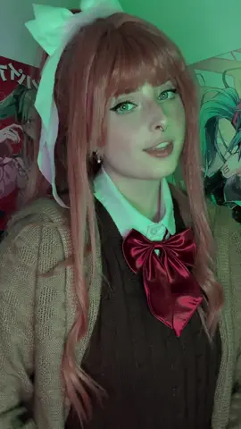 Planning to cosplay again soon :p #monika #justmonika #monikaddlc #ddlc #ddlccosplay #dokidokilitertureclub #dokidokiliteratureclubcosplay #c0splay #fypシ 