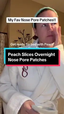 Get URWM with peach slices overnight pore patches! #BeautyReview #peachslices #peachslicesskincare #peachslicespartner #porestripremoval #smallerpores #noseporepatch #ConSantanderConecto 
