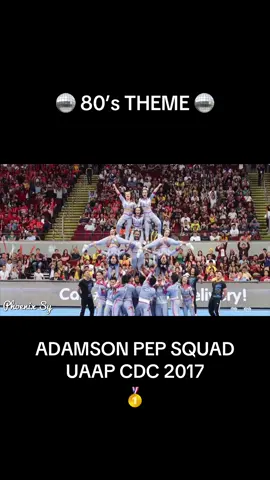 UAAP Cheerdance Competiton | Adamson Pep Squad clinched their first ever UAAP CDC Championship 🥇 with an 80’s Theme 🪩 inspo in the UAAP CDC 2017 🥹💙🤍 credits and rights to Phoenix Sy Cheer 🫶🏼 #fyp #foryou #viral #trend #cheer #cheerleading #cheerleader #cheerlife #cheertok #cheerleadersoftiktok #cheerleadingworlds #cheerleaders #cheerdance #dance #stunt #pyramid #baskets #tumbling #cheerstunts #pepsquad #cheersquad #allstar #allstarcheer #allstarcheerleading #adamson #adamsonpepsquad #uaapcdc #uaap #uaapcheerdancecompetition #80s #80smusic #theme #philippines #philippines🇵🇭tiktok 