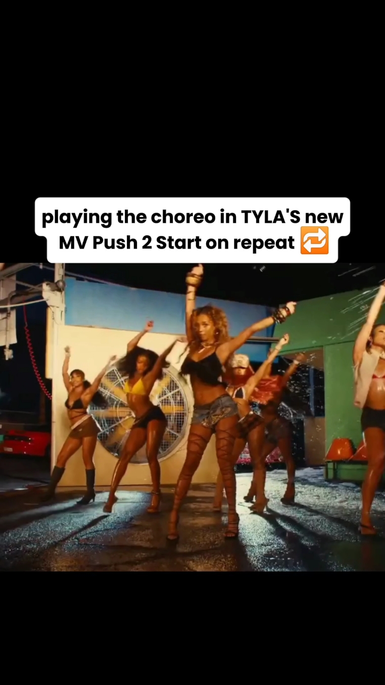playing #push2start on #repeat the choreography is soo good #tyla #tylaedit #push2start #musicvideo #tyla #tylawater  #viraltiktok #trendingvideo #fypp  @Dukes @Tyla @InfoTylaAfrica 