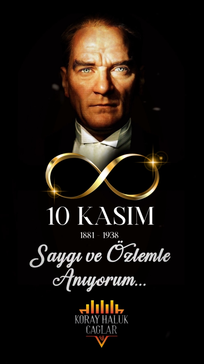 Bizim kavuşmalarımız mahşere kaldı ❤🇹🇷 İzinde daima saygı,sevgi ve özlemle a(r)nıyoruz #atam #10kasım  #korayhalukçağlar  #mustafakemalatatürk #keşfetteyizzz #türkiye 