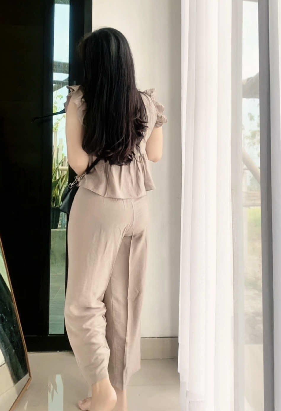 One setnya cute banget cocok buat jalan ngemall 😚#oneset #setelanwanita 