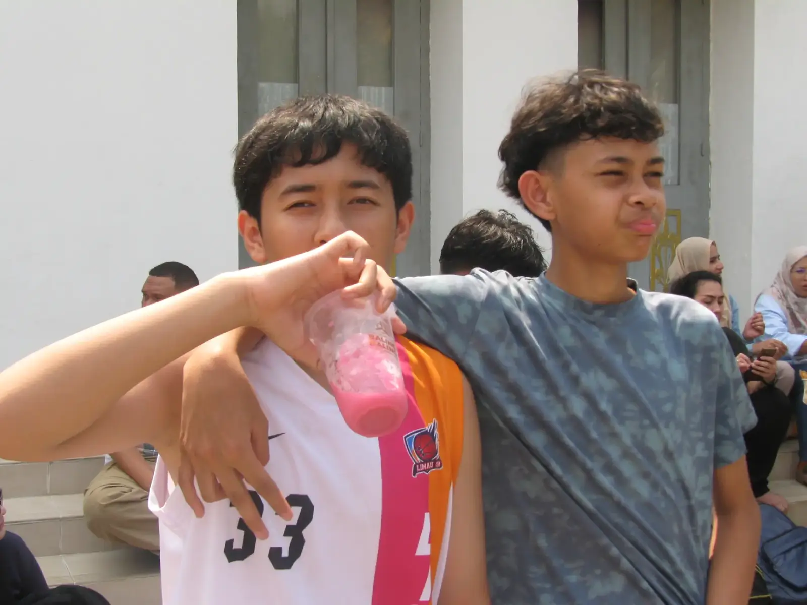 ga lagi² taruhan jadi buzzcut wak #abcxy #basketball #buzzcut 