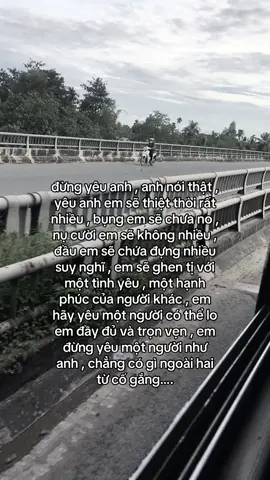 anh đói được ròi nhưng nhất định em phải no…