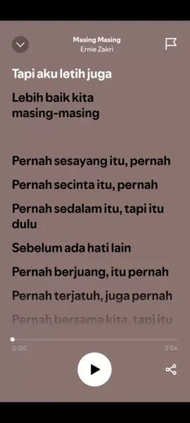 #liriklagu #fypage  #masingmasingerniezakri  #fypシ゚viral #liriklagu 
