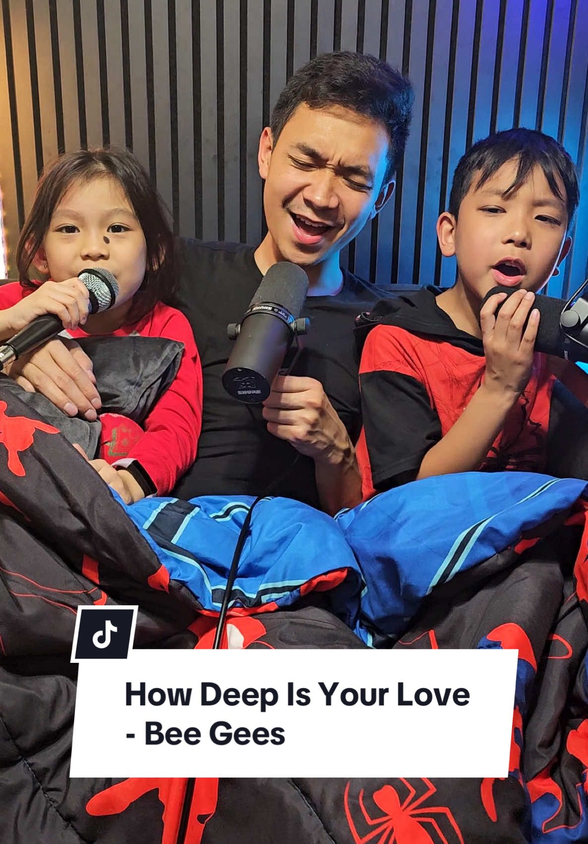 How Deep Is Your Love - Bee Gees | Cover by #KaelLim and Popops #GabrielLim and Cousin Cailee #KaelAndPopops #howdeepisyourlove #beegees #FamiLIM #family #reels #fy #fyp #song #cover 
