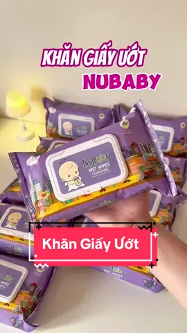 Khăn giấy ướt Nubaby #khangiayuot #khanuot #khanuotkhongmui #khanuotchobe #khanuotvesinh #ntchuyengiadung 